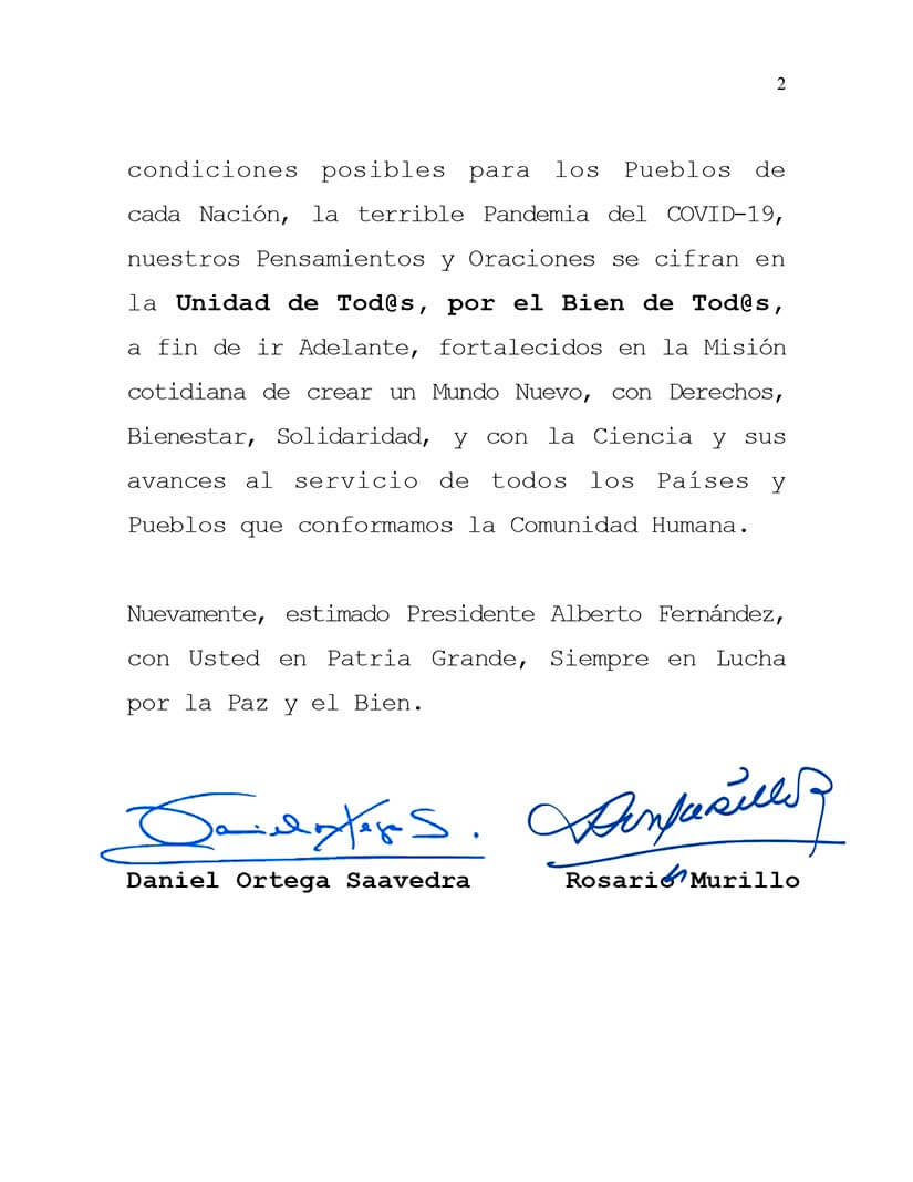mensaje-de-nicaragua-a-argentina-por-aniversario-de-independencia